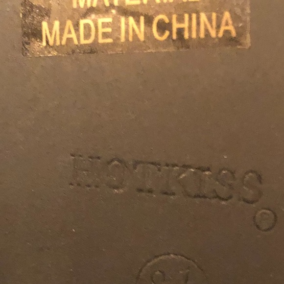 Women’s Hotkiss over the knee boots size 8.5, black faux suede/nylon 21” tall - Picture 7 of 10